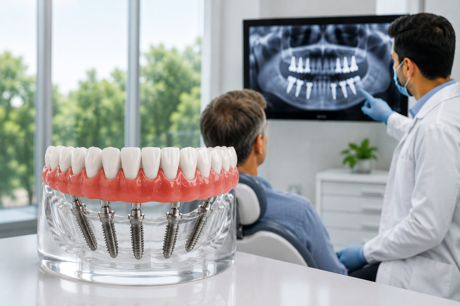 All on 6 Dental Implants Cost and Results Guide in India