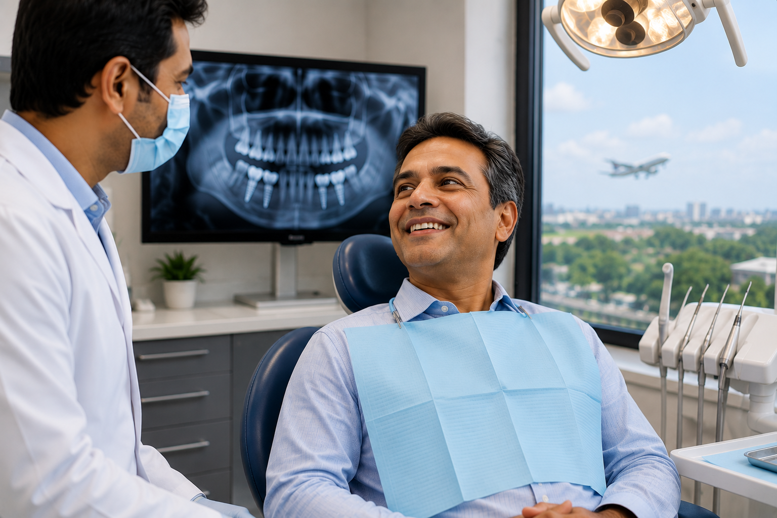 How NRIs Can Get Same Day Dental Implants Done in India in One Visit